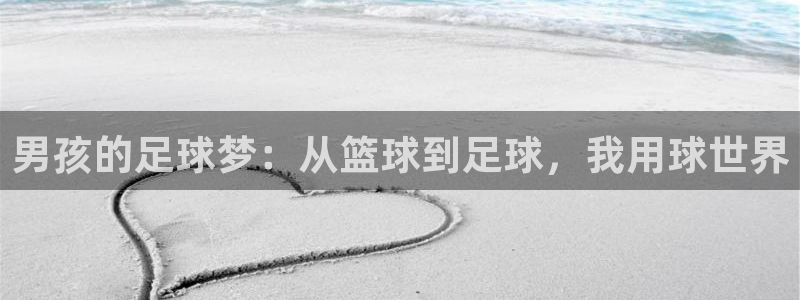 男孩的足球梦：从篮球到足球，我用球世界