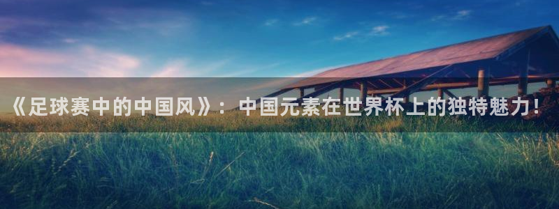500万即时比分完整版：《足球赛中的中国风》：中国元素在世界杯上的独特魅力！